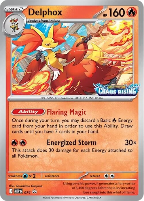Image for Delphox - 074 - Pokemon