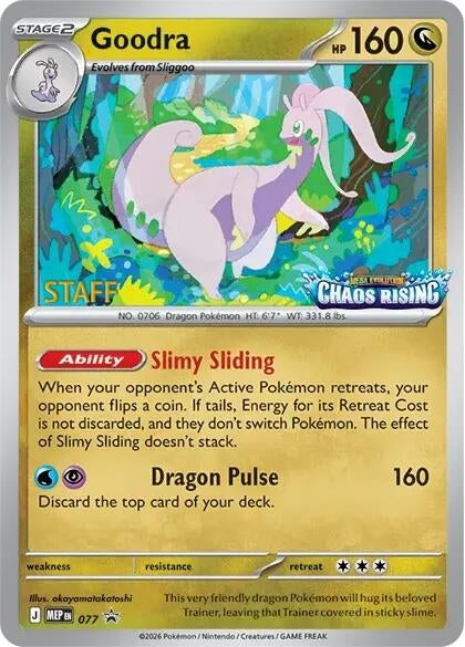 Image for Goodra - 077 [Staff] - Pokemon