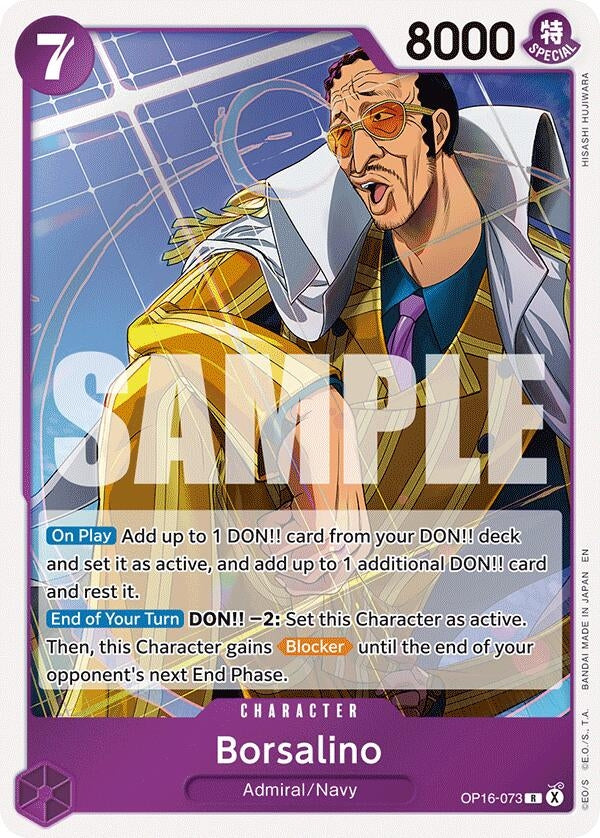 Image for Borsalino - One Piece Card Game