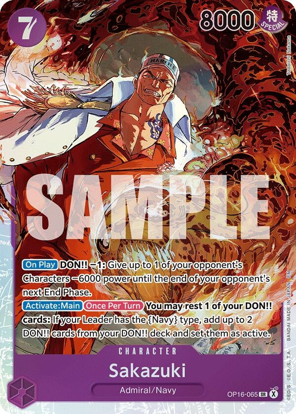 Image for Sakazuki - One Piece Card Game
