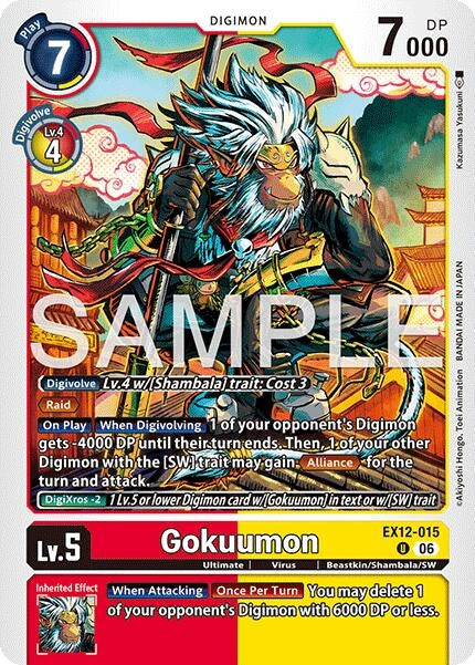 Image for Gokuumon - Digimon Card Game