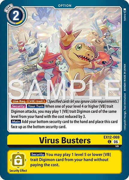 Image for Virus Busters - Digimon Card Game