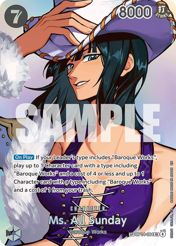 Image for Ms. All Sunday (SP) - One Piece Card Game