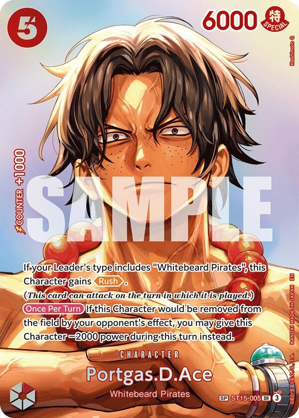 Image for Portgas.D.Ace (SP) - One Piece Card Game