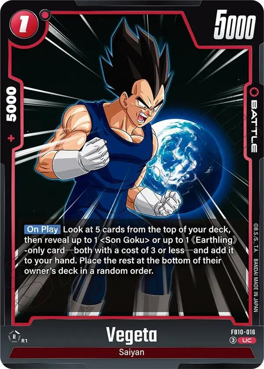 Image for Vegeta - FB10-016 - Dragon Ball Super: Fusion World