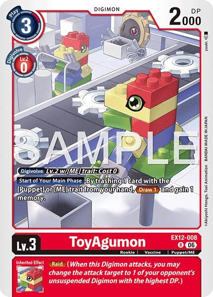 Image for ToyAgumon - Digimon Card Game