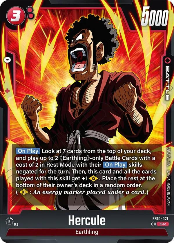 Image for Hercule - FB10-021 - Dragon Ball Super: Fusion World