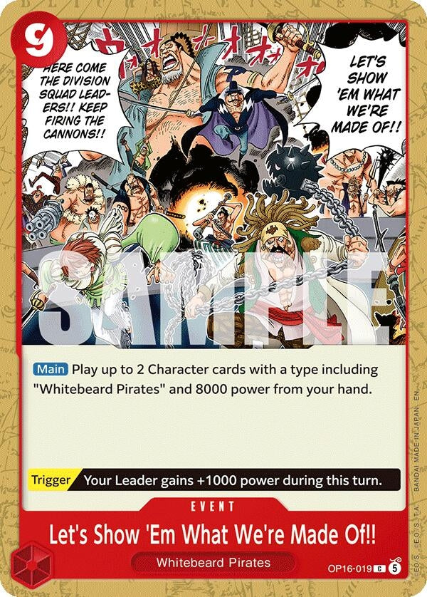 Image for Let's Show 'Em What We're Made Of!! - One Piece Card Game
