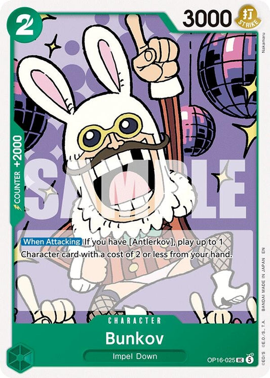 Image for Bunkov - One Piece Card Game