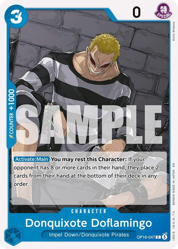 Image for Donquixote Doflamingo (047) - One Piece Card Game