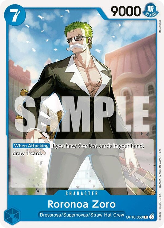 Image for Roronoa Zoro (053) - One Piece Card Game