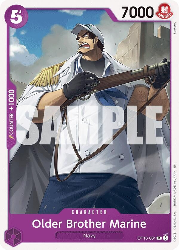 Image for Older Brother Marine - One Piece Card Game