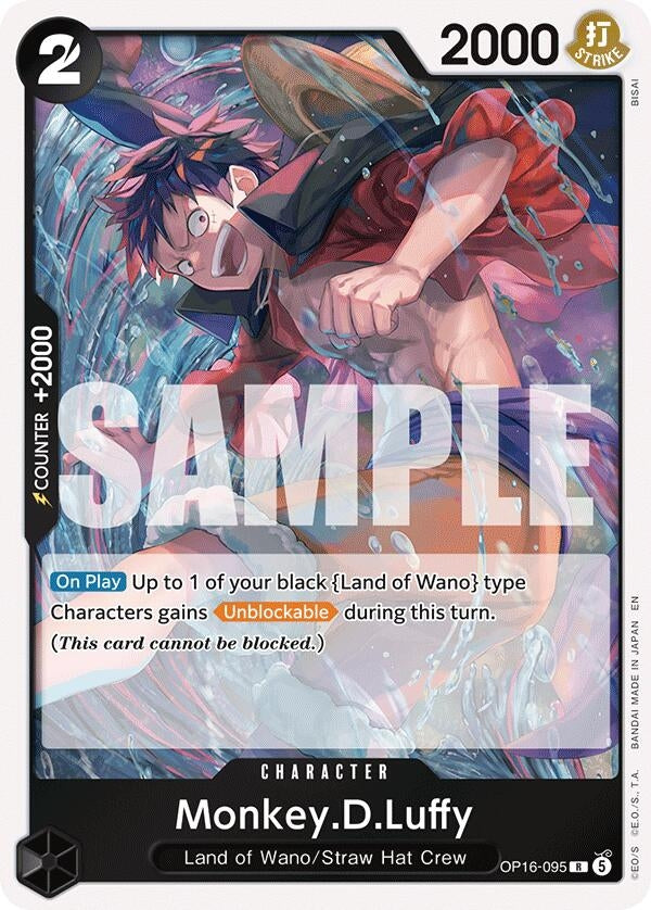 Image for Monkey.D.Luffy (095) - One Piece Card Game