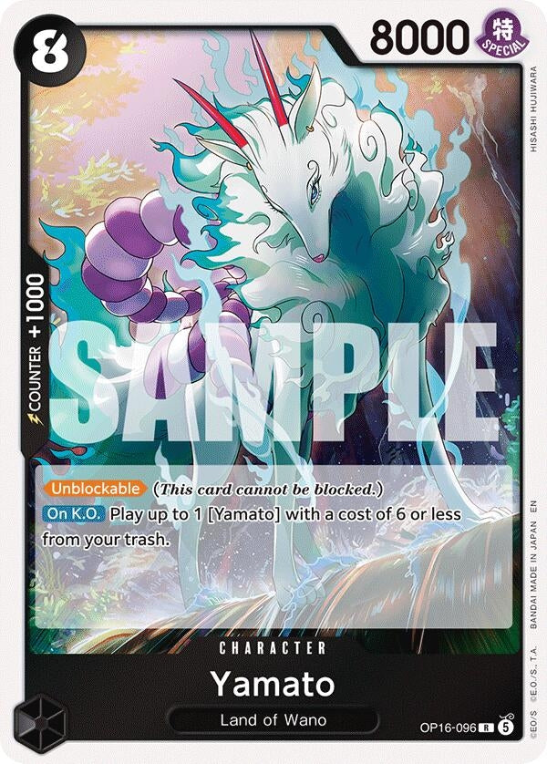 Image for Yamato (096) - One Piece Card Game