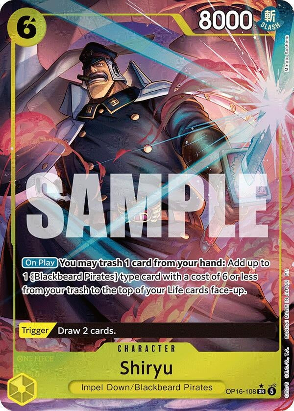 Image for Shiryu (Full Art) - One Piece Card Game