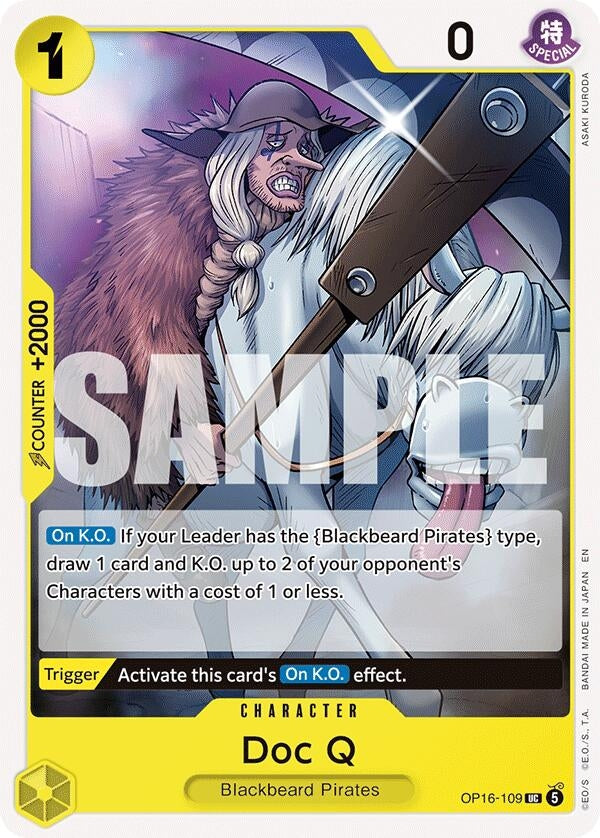 Image for Doc Q - One Piece Card Game