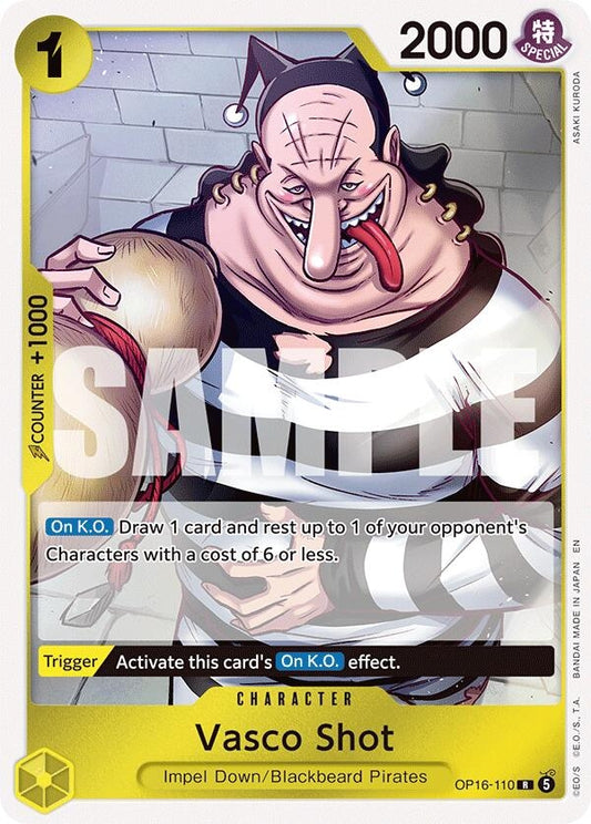 Image for Vasco Shot - One Piece Card Game