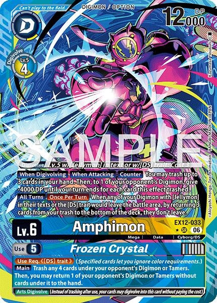 Amphimon // Frozen Crystal (Alternate Art)