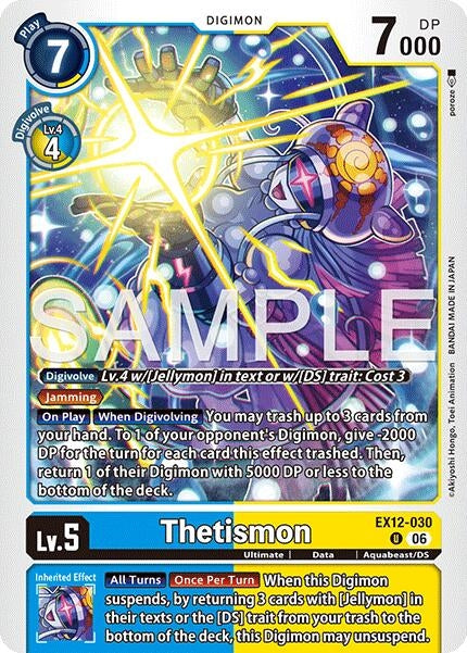Image for Thetismon - Digimon Card Game