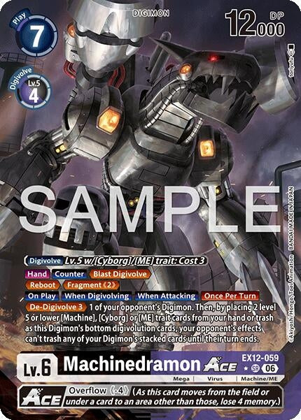 Image for Machinedramon ACE (Alternate Art) - Digimon Card Game
