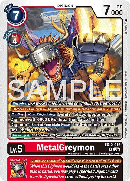 Image for MetalGreymon - Digimon Card Game