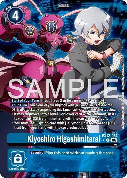 Image for Kiyoshiro Higashimitarai (Alternate Art) - Digimon Card Game