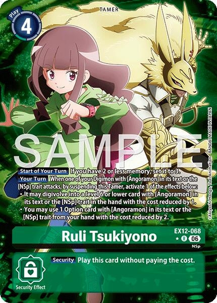 Image for Ruli Tsukiyono (Alternate Art) - Digimon Card Game