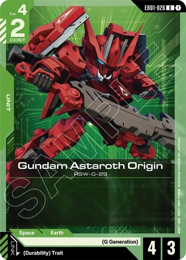 Image for Gundam Astaroth Origin - Gundam Card Game