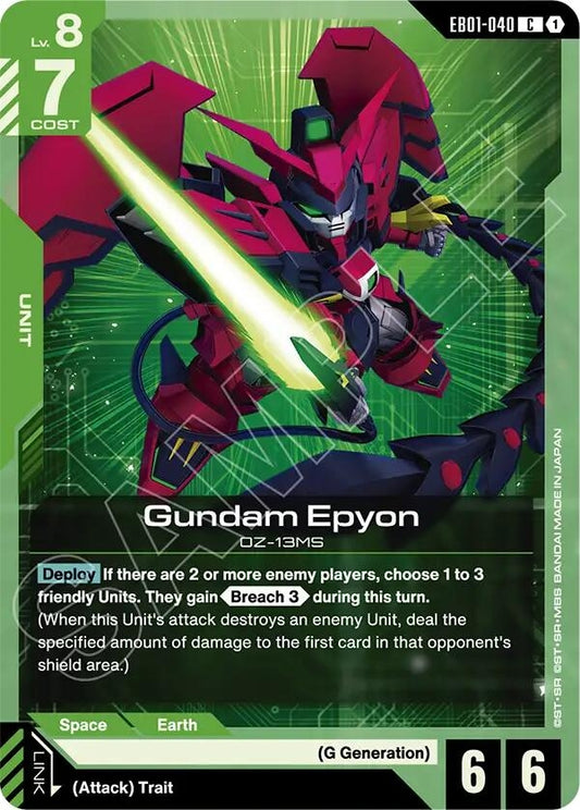 Image for Gundam Epyon - Gundam Card Game