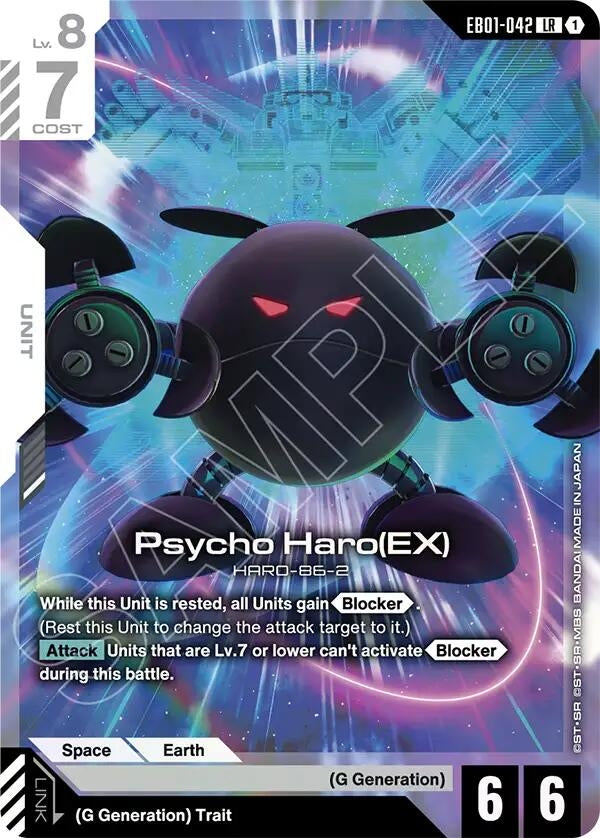 Image for Psycho Haro (EX) - Gundam Card Game