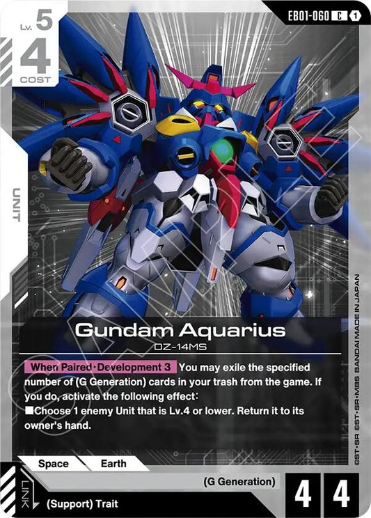 Image for Gundam Aquarius - Gundam Card Game
