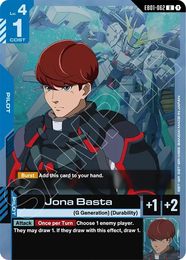 Image for Jona Basta - Gundam Card Game