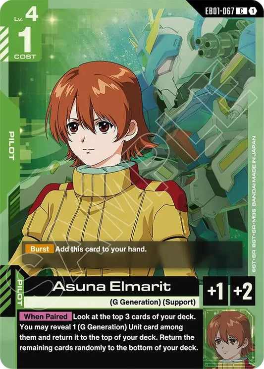 Image for Asuna Elmarit - Gundam Card Game