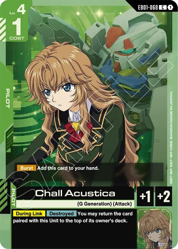 Image for Chall Acustica - Gundam Card Game