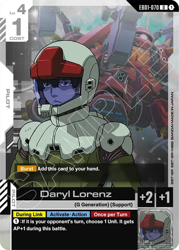 Image for Daryl Lorenz - Gundam Card Game
