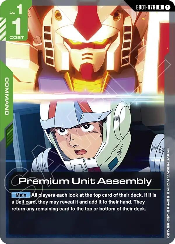 Image for Premium Unit Assembly - Gundam Card Game