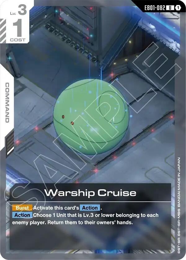 Image for Warship Cruise - Gundam Card Game