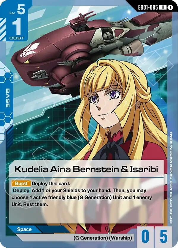 Image for Kudelia Aina Bernstein & Isaribi - Gundam Card Game