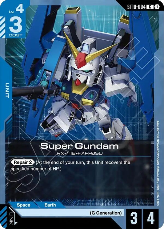 Image for Super Gundam (ST10) - Gundam Card Game