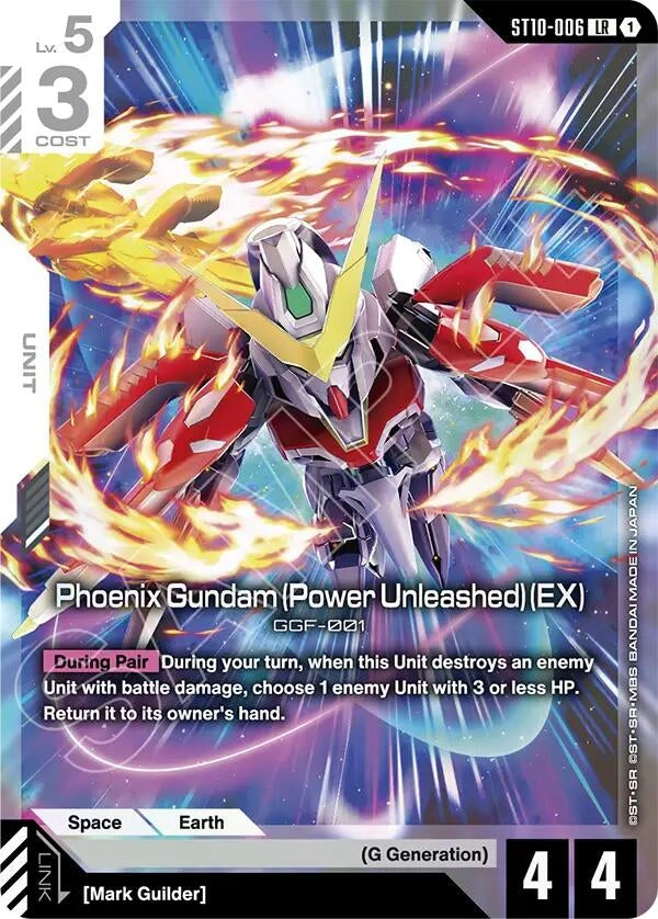 Image for Phoenix Gundam (Power Unleashed) (EX) (ST10) - Gundam Card Game