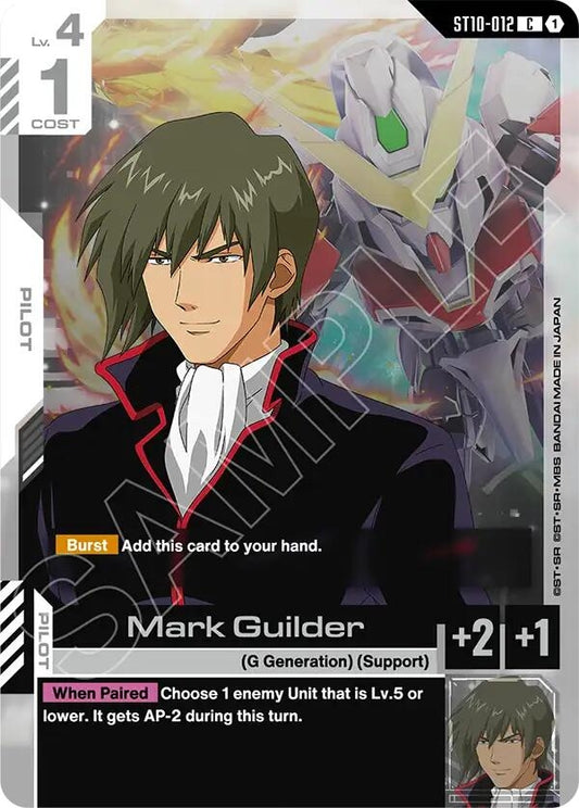 Image for Mark Guilder (ST10) - Gundam Card Game