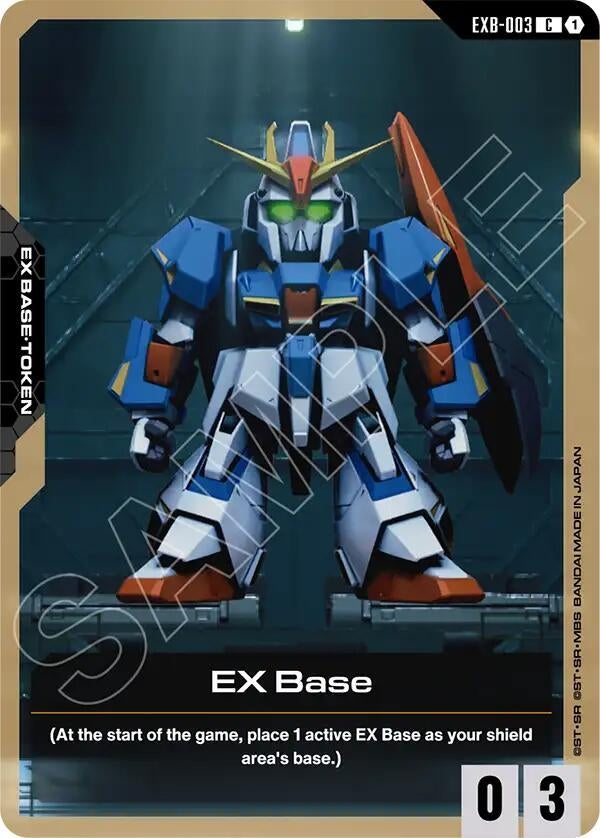 Image for EX Base (EXB-003) (ST10) - Gundam Card Game