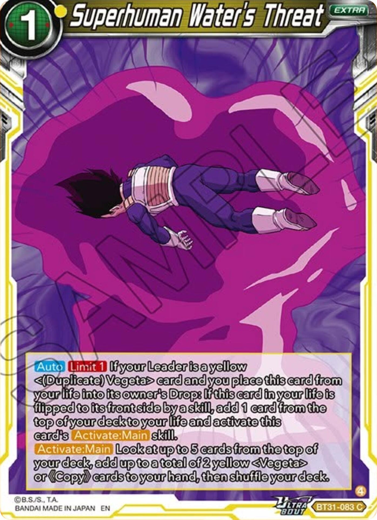 Image for Superhuman Water's Threat - Dragon Ball Super: Masters