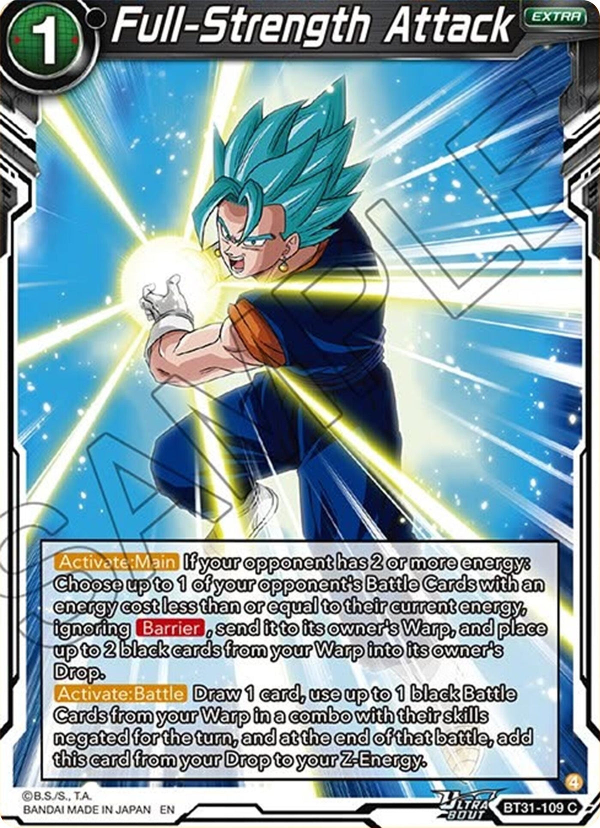 Image for Full-Strength Attack - Dragon Ball Super: Masters