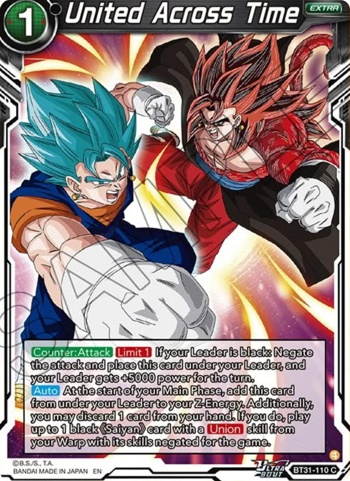 Image for United Across Time - Dragon Ball Super: Masters