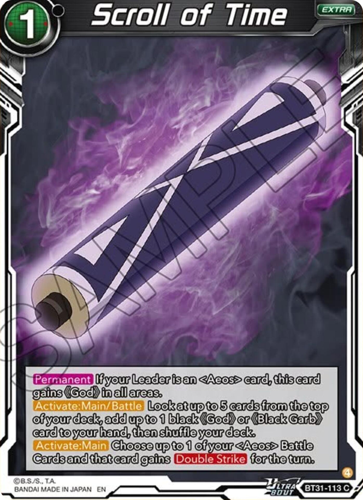 Image for Scroll of Time - Dragon Ball Super: Masters