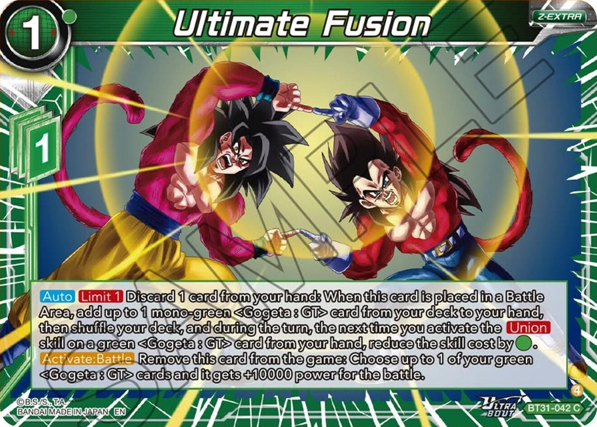 Image for Ultimate Fusion - Dragon Ball Super: Masters