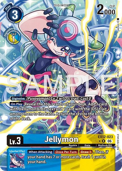 Image for Jellymon (Box Topper) - Digimon Card Game