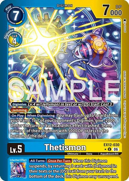 Image for Thetismon (Limited Foil) - Digimon Card Game