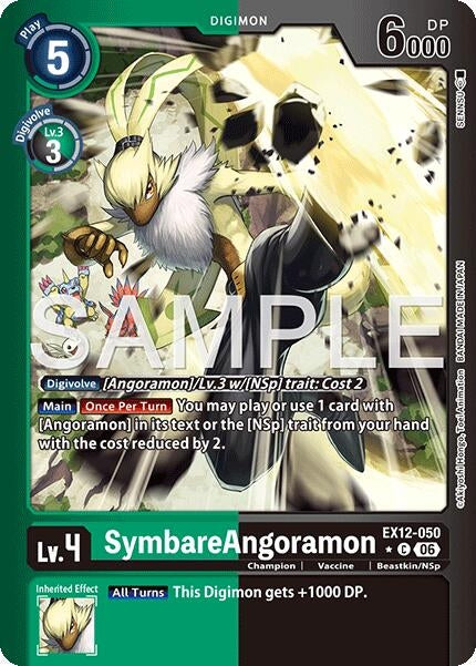 Image for SymbareAngoramon (Limited Foil) - Digimon Card Game